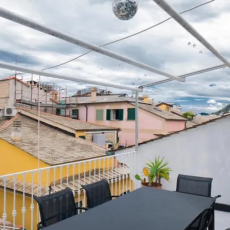 038 - Attico Lussuoso Terrazza Centro Citta' 500m Mare, Parcheggio Gratis Vicino Lejlighed *