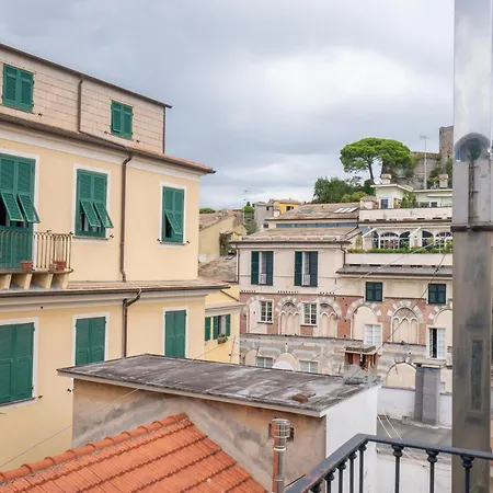 038 - Attico Lussuoso Terrazza Centro Citta' 500m Mare, Parcheggio Gratis Vicino Chiavari